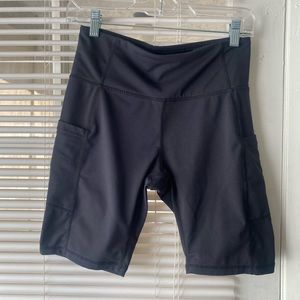 Pocket Black Bike Short